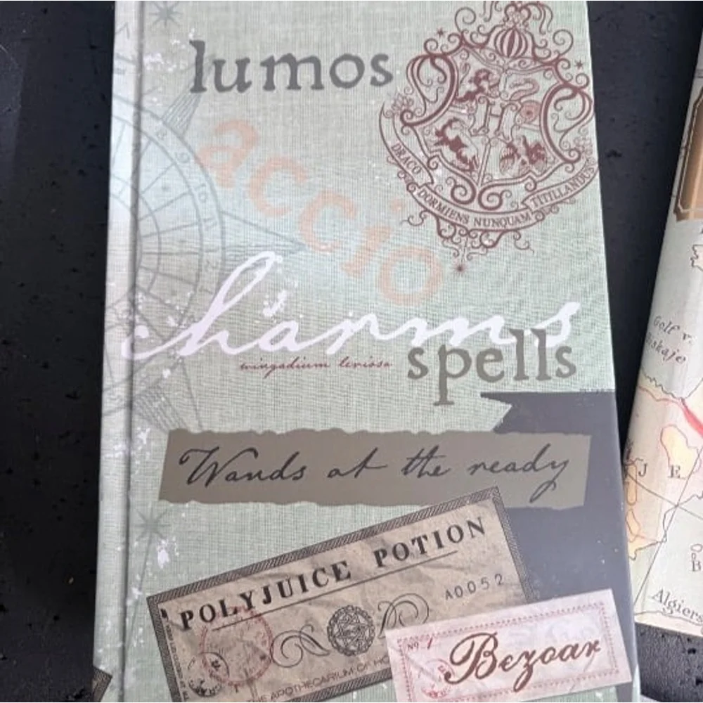 New Conquest Journals Harry Potter Spells & Charms Lined Journal